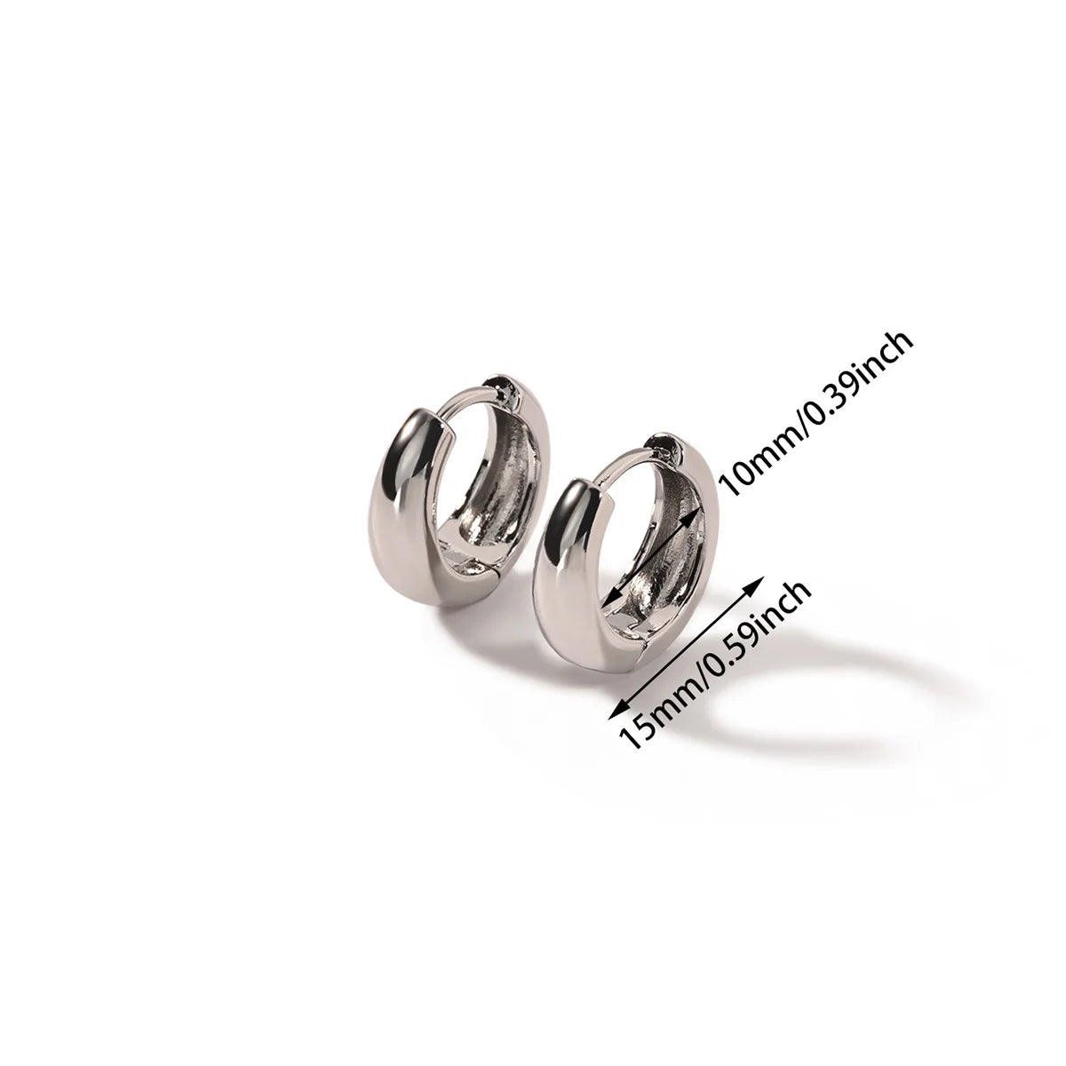 Classic Gold Chunky Hoops