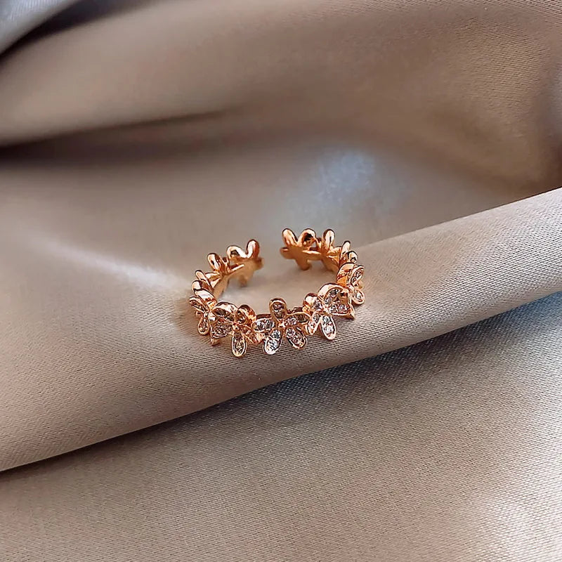 Floréa Zircon Blossom Ring