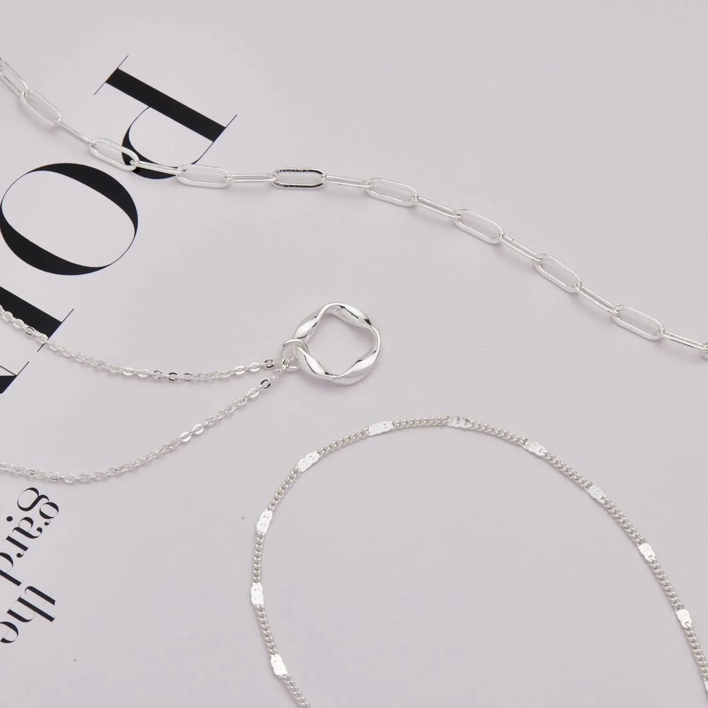 Layered Gold Necklace Set – Minimal Chic